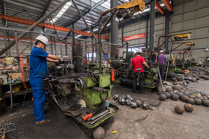 兖州网架配件车间